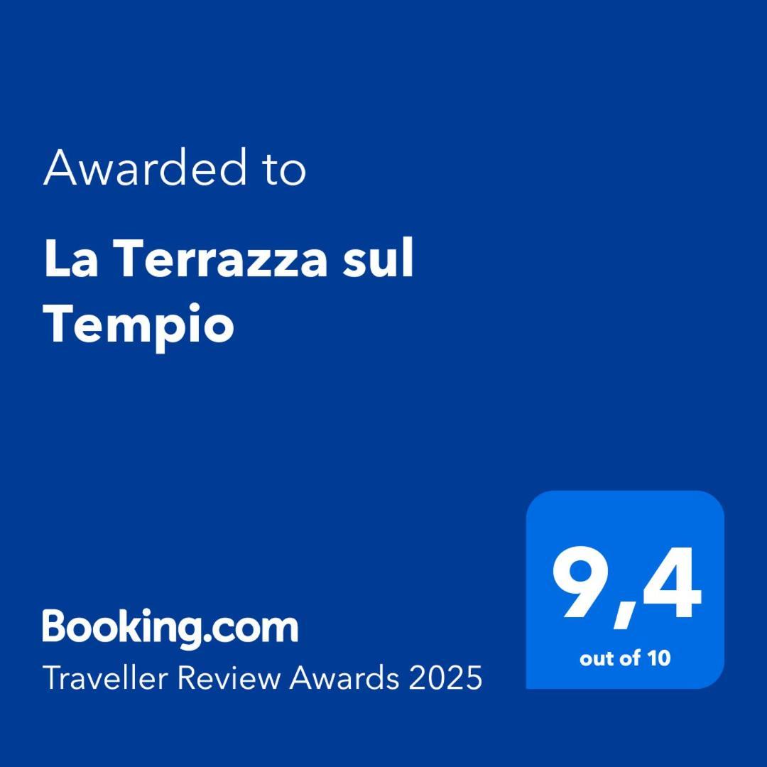 Apartament La Terrazza Sul Tempio Brindisi Zewnętrze zdjęcie